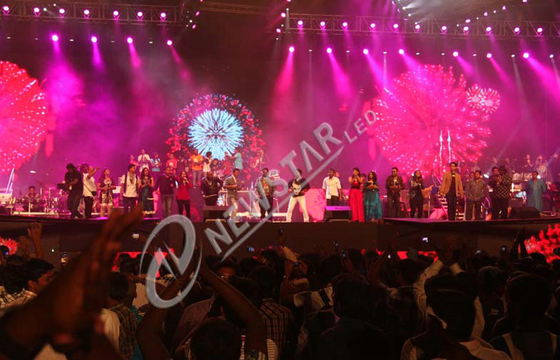 1R1G1B P4 Indoor Full Color LED Display Signs Rental For Stage , Event ≥2000 cd/m2