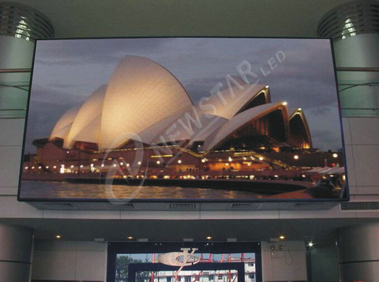Airport Dip P10mm Led Digital Billboard Advertising Led Display Rental , Waterproof