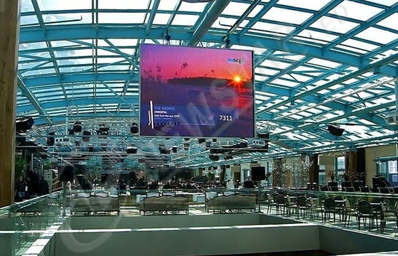Flexible Indoor Full Color Advertising Led Display Screen P6 Led Video Wall Panel