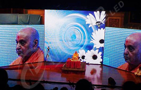 Outdoor P15mm Transparent LED Screen Rental For Stage , High Brightness