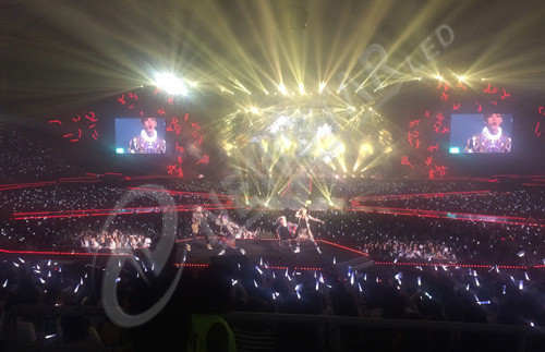 HD P12.5 Led Display For Stage Background Led Screen , Smd 3535 Outdoor Curtain