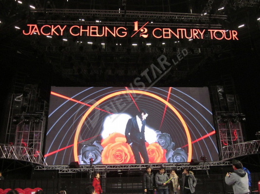 SMD Outdoor P10 Stage Background LED Screen Ultra Thin Full Color LED Screen