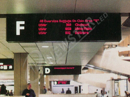 Full color P3.91 Front Service LED Display Indoor LED Screen Airport And Railway