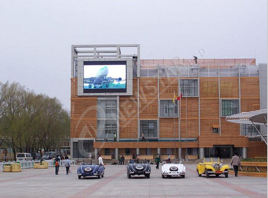 Ultra thin P12.5 Outdoor Transparent LED Screen Rental Aluminum LED Display